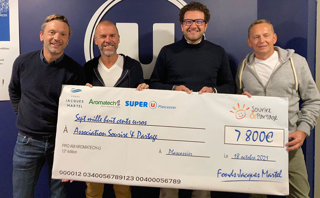 PRO-AM International de l’agroalimentaire et de la grande distribution, le fonds Jacques Martel soutient Sourires et partage