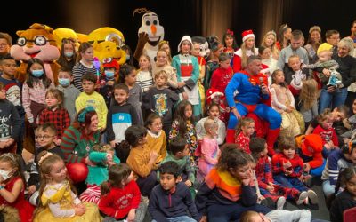 Jacques Martel Foundation alongside the children of the Adrien Association for Christmas Tree Day