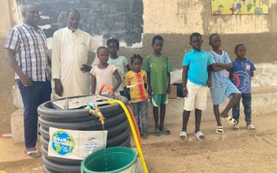 Support for education and access to clean drinking water in Rufisque!