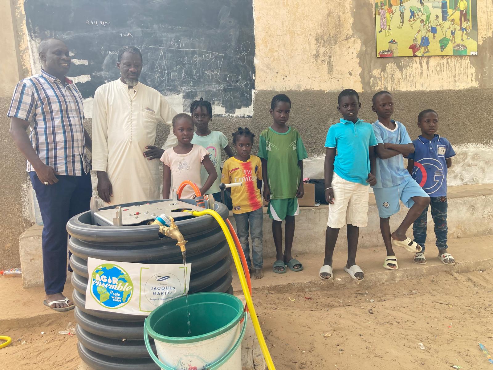 Agir Ensemble - Safe Water Cube - Soutien à l'éducation