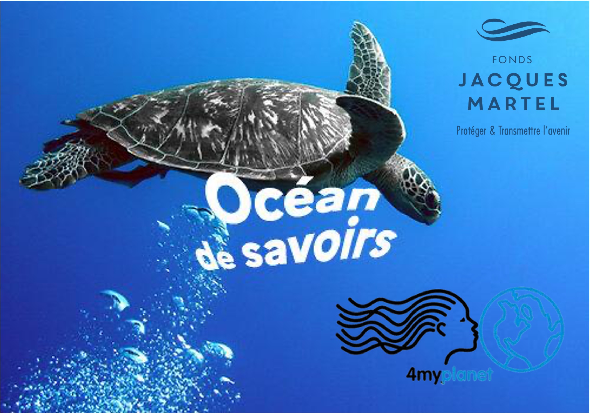 For an Ocean of Knowledge: the Jacques Martel Foundation joins forces with 4myplanet