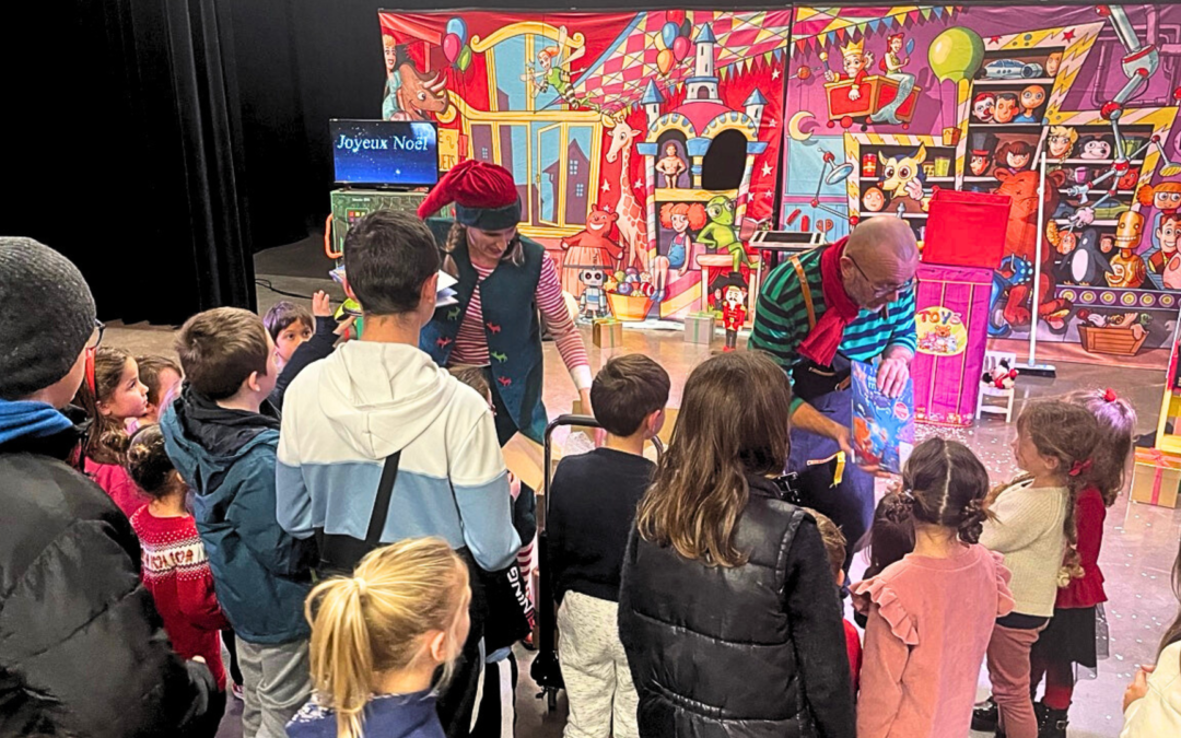 Un goûter de Noël placé sous le signe de la magie et du partage