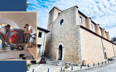L’église Saint Césaire a retrouvé ses vitraux